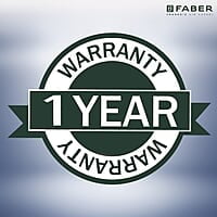 Faber Electric Kettle with Stainless Steel Body, FK 1.2 litres boiler for Water, SS