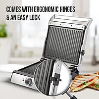 Havells Toastino 4 Slice Grill & Bbq Timer With Dual Function-Sandwich Maker & Griller 2000 Watts