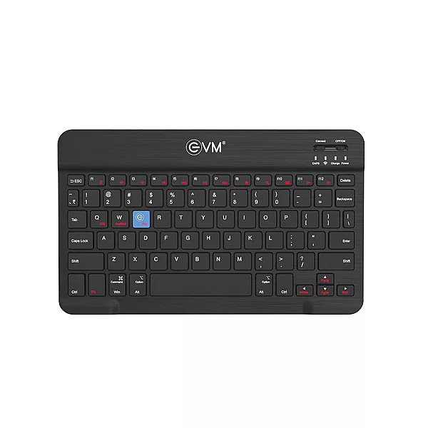 EVM WLKM EnEdge Rechargable Keyboard - Black