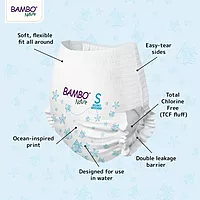 Bambo Nature Swim Pant Diaper Small Size - 7 - 12 Kg