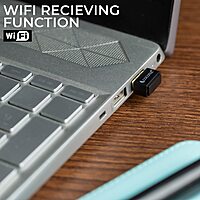 Coconut Wireless Adapter WA04 (Seamless Wi-Fi Connectivity, High-Speed Internet, Compact Design, Easy Setup, Reliable Performance, Perfect for Home & Office, 1 Year Warranty)