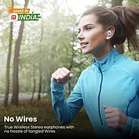 Portronics Twins S3 – TWS Earbuds, 20H Playtime, White. Enjoy seamless connectivity, superior sound quality, and a sleek design. Perfect for music lovers and on-the-go lifestyles.