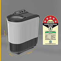 Whirlpool 6.5 Kg 5 Star Ace Supreme Semi-Automatic Top Loading Washing Machine