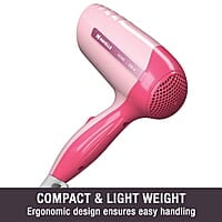 Havells 1200W Powerful Hair Dryer  Heat Settings (Hot/Warm) Heat Balance Technology