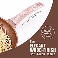 Wonderchef Duralife Die-cast 24 cm Fry Pan 5 Layer Healthy Duramax Non-Stick Coating 1.7 litres