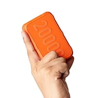 Ambrane 20000mAh Rugged Compact Powerbank, Slim & Lightweight with 22.5W Fast Charging, USB & Type C Output