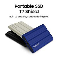 Samsung T7 Shield 1TB External SSD – USB 3.2 Gen 2 | Rugged Portable Drive