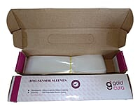 Gold Cura Dental RVG Sensor Sleeves 15.5 × 4.5 cm – Pack of 500