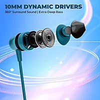 Lapcare Wooband Primium LNB 201B neckband offers 20 hrs battery, Bluetooth 5.3, Type-C fast charging, 10mm drivers, magnetic earbuds & IPX5 water resistance for daily use.
