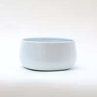 Pearl White Decorative Metal Planter