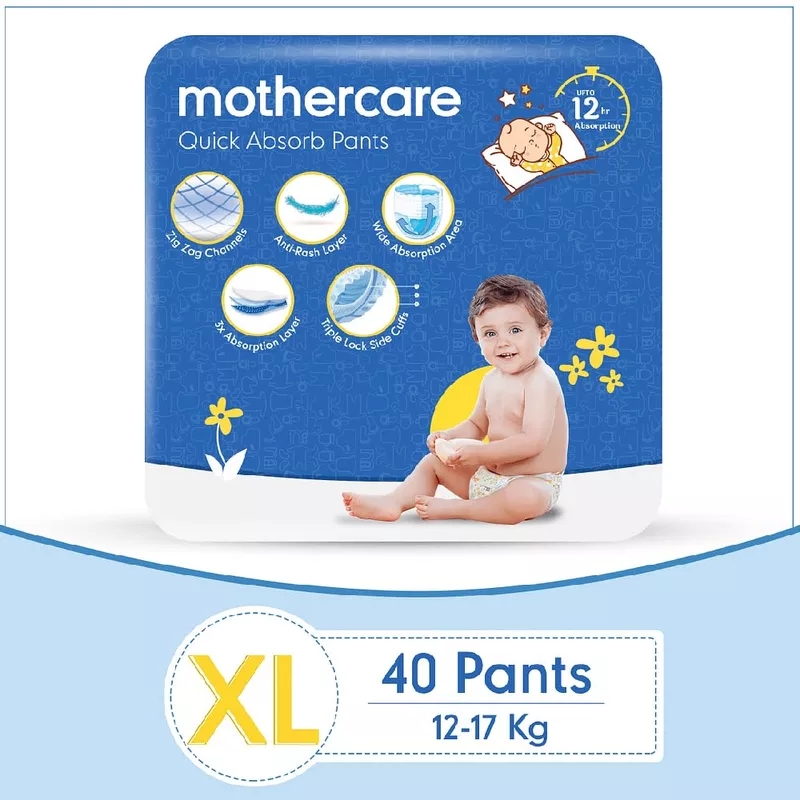Mothercare - Pant Diaper XL Size 40 PCS