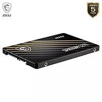 MSI Spatium S270 480GB Internal SSD – 2.5-Inch SATA Drive | Up to 500MB/s