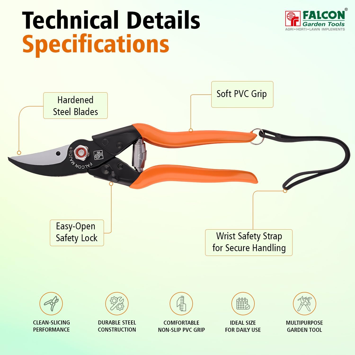 FALCON PRUNING SECATEUR - MAJOR