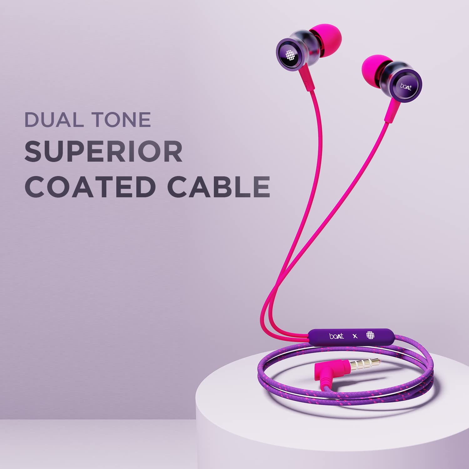 boAt BassHeads 172 (Techno Purple) boAt BassHeads 172 (Techno Purple)