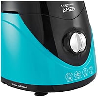 Crompton Ameo 750-Watt Mixer Grinder with MaxiGrind and Motor Vent-X Technology (3 Stainless Steel Jars, Black & Green)