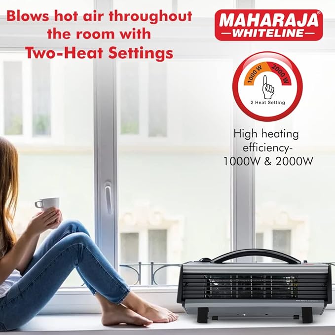 Maharaja White line Flare 2000 T Room Heater