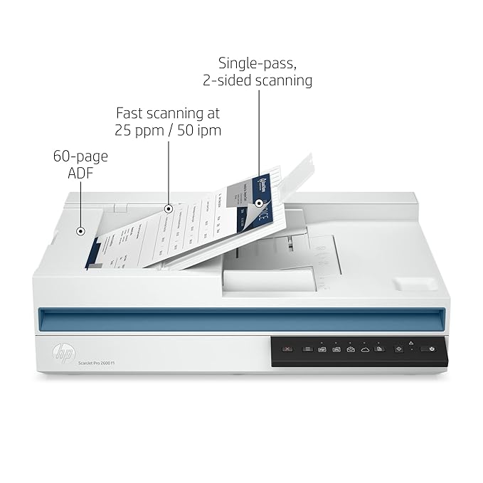 HP ScanJet Pro 2600 F1 Scanner