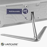 Lapcare LM24WFHD 24" LED monitor. Features Full HD resolution, IPS panel, HDMI & VGA ports, and a sleek design.
