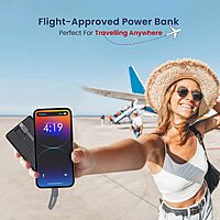 Portronics Luxcell B 20K – 20000mAh Power Bank, 22.5W Output (Black) offers high capacity and fast charging, perfect for on-the-go power needs. Sleek design and reliable performance.
