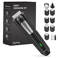 Lifelong Grooming Kit for Men, 13-in-1 Trimmer for Men All in One 90 Mins Runtime, Rechargeable