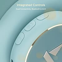 boAt Rockerz 450 Bluetooth On Ear Headphones with Mic, Upto 15 Hours Playback, 40MM Drivers, Padded Ear Cushions, Integrated Controls and Dual Modes