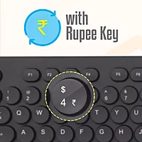 Zebronics K24 Wired Keyboard – 104 Keys, USB, Ergonomic Design, Multimedia Keys, Durable Build, Plug and Play, Ideal for Home and Office Use, Comfortable Typing Experience, Sleek Black Finish.