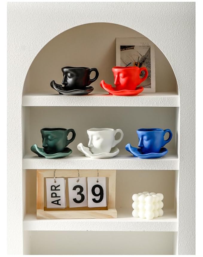 European Face Coffee Cup