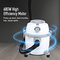KENT Vortex Wet & Dry Vacuum Cleaner  Blower Function 600W Power & 15L Capacity High Suction