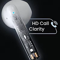 Portronics Twins S20 – TWS Earbuds, 35H Playtime, White. Enjoy seamless connectivity, superior sound quality, and a sleek design for an immersive audio experience on the go.