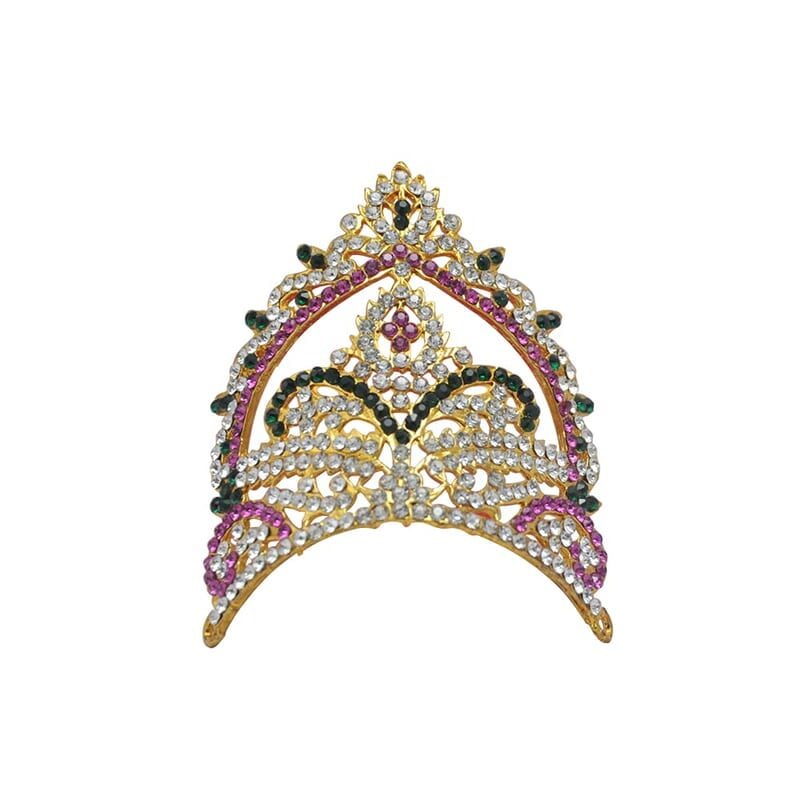 God,Goddess Multistone Crown