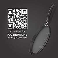 Preethi Dura Collection Non Stick Tawa, 28 cm, Gas & Induction Compatible