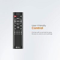 Just Corseca Sonic Stream 360W Bluetooth Speaker – Karaoke | TWS | RGB Lights | Black