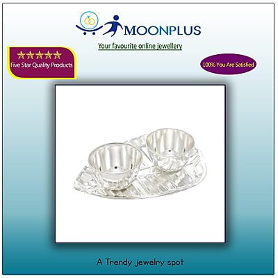 Silver Betel Leaf Haldi Kumkum Plate Silver Betel Leaf Haldi Kumkum Plate