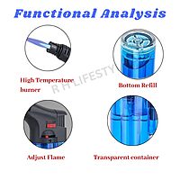 Blow Torch Fire Gun lighter