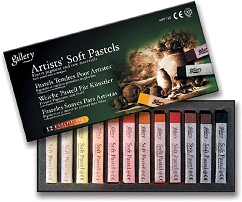 MUNGYO GALLERY SOFT PASTELS - 12 EARTHTONE