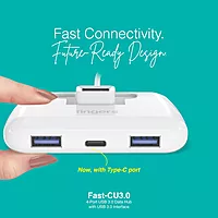 Fingers Fast-CU3.0 4-Port USB Hub