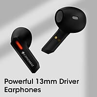 ZEBRONICS Sound Bomb X1 3-in-1 Wireless Bluetooth v5.0 In Ear Earbuds + Speaker Combo with 30 Hour Backup, Built-in LED Torch, Call Function, Voice Asst, Type C and Splash Proof Portable Design