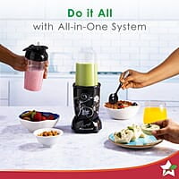 Wonderchef Nutri-blend Mixer Grinder Blender 3 Unbreakable Jars 500W 22000 RPM