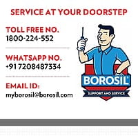 Borosil Triply Induction Base Inner Lid Stainless Steel Pressure Cooker, 5 L