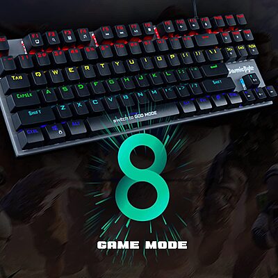 Cosmic Byte Pandora TKL Mechanical Keyboard CB-GK-26-Blue