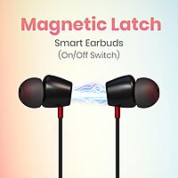 Portronics Harmonics Z11 – 35H Bluetooth Earphones, Black: Enjoy superior sound quality, long battery life, and a comfortable fit. Perfect for music lovers and active lifestyles. Wireless freedom!