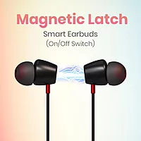 Portronics Harmonics Z11 Bluetooth In-Ear Headset – V5.3, Type-C | 35Hrs Play Time | Magnetic Latch