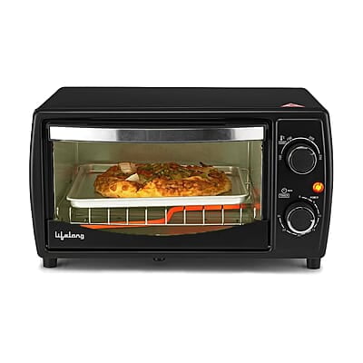 Lifelong OTG 10 Litre - Electric Oven Toaster Griller for Kitchen- 1000 W