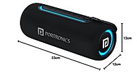 Portronics 1976 Resound 2 BT Speaker – 15W | Bluetooth v5.3 | TWS | AUX | USB | RGB L