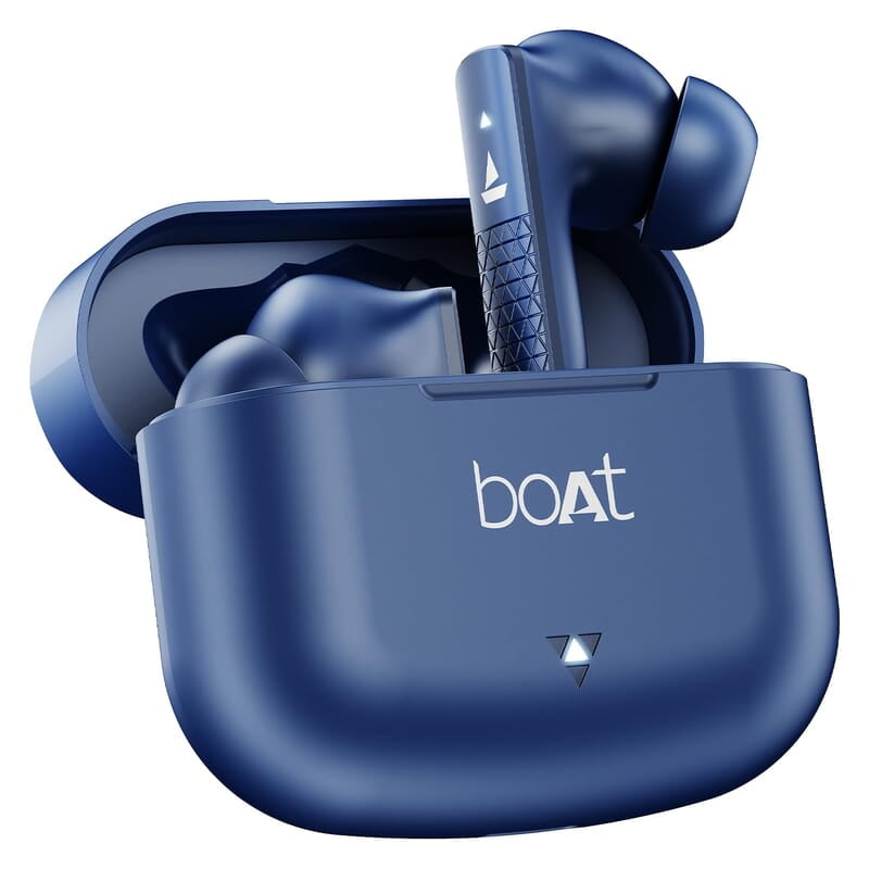 boAt Airdopes 91 Truly Wireless in Ear Ear Buds w/ 45 hrs Playtime, Beast Mode with 50 ms Low Latency, Dual Mics with ENx Tech, ASAP Charge, IWP Tech, IPX4 & Bluetooth v5.3