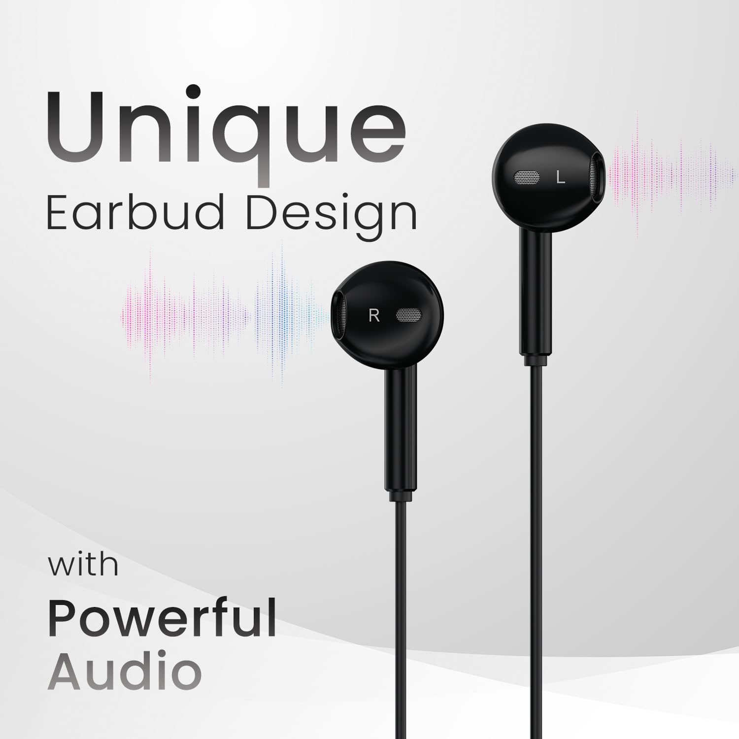 Portronics Conch Theta A – 3.5mm Earphones, Mic, Black. Enjoy clear sound and hands-free calling with these stylish earphones. Perfect for music lovers and on-the-go convenience.