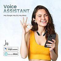 Portronics Harmonics Z7 Bluetooth In-Ear Headset – V5.3, Type-C, Magnetic Latch | Black