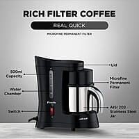 Preethi Cafe Zest CM210 Drip Coffee Maker