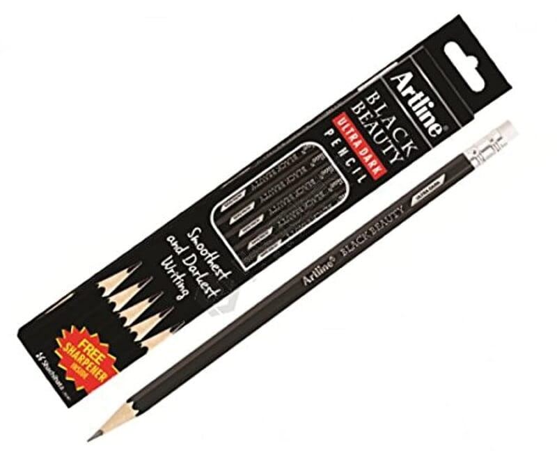 Artline Black Beauty Ultra Dark & Smooth Writing Pencil