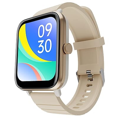 Zebronics DRIP Smart Watch with Bluetooth Calling, 4.3cm (1.69"), 10 built-in & 100+ Watch Faces, 100+ Sport Modes, 4 built-in Games, Voice Assistant, 8 Menu UI, Fitness Health & Sleep Tracker